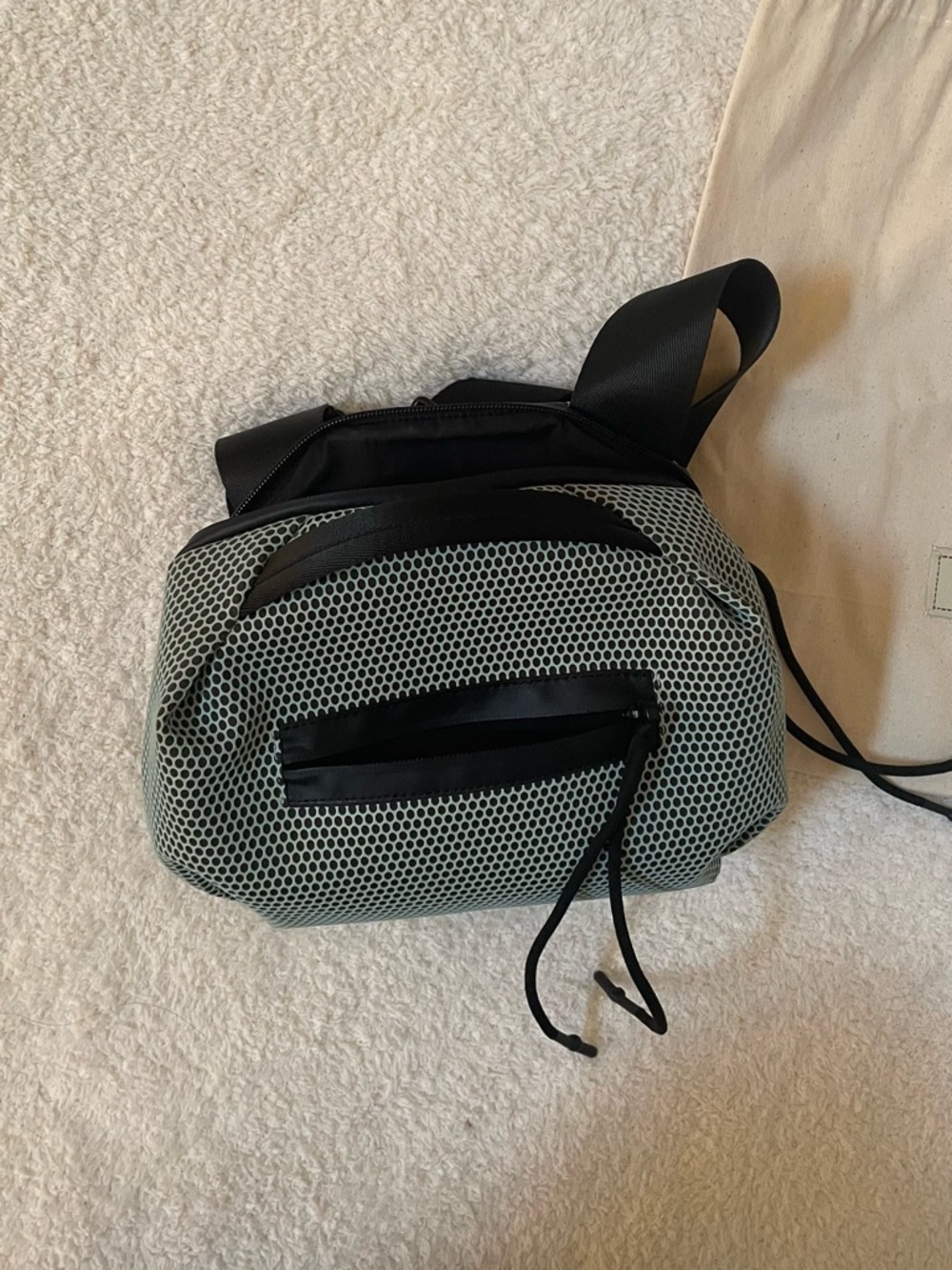 The Daniella Lehavi Bonnie Crossbody bag mint green & black w/dust bag
